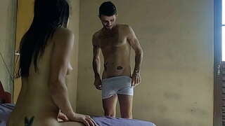 ���იდი Lalla Potira dando cocks, muscle, ჰანდჯობ para Betosmoke e დიდი Bambu